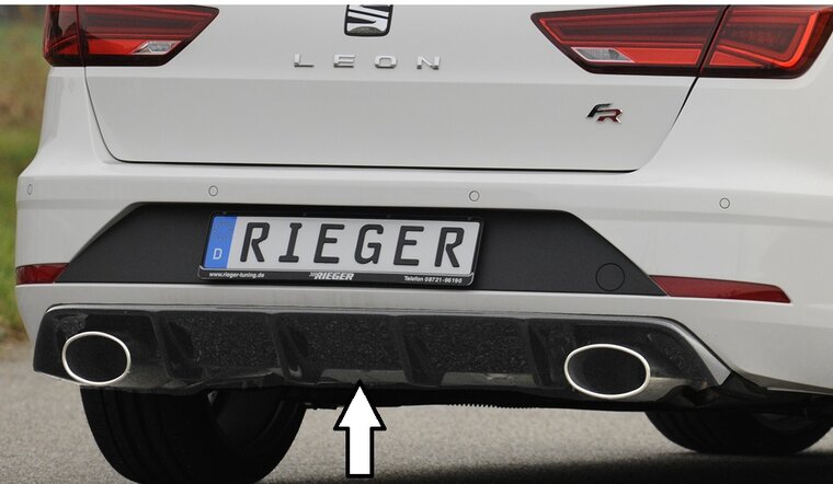 Rieger Tuning diffuser Seat Leon FR ST 5F