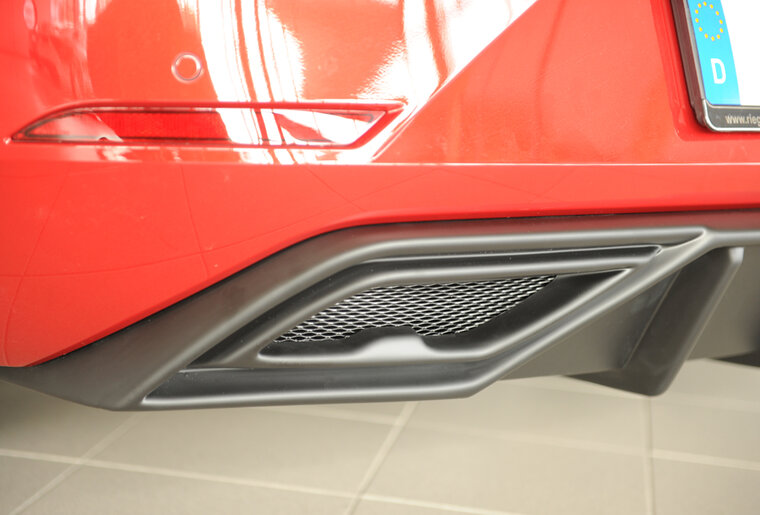 Rieger Tuning diffuser voor originele uitlaatdemper Seat Leon KL
