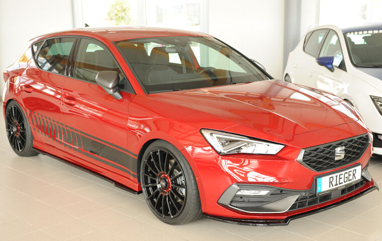 Rieger Tuning voorsplitter Seat Leon KL