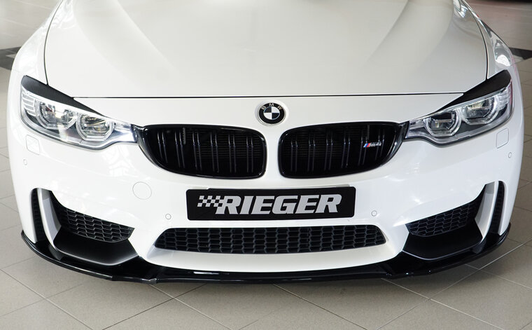 Rieger Tuning voorsplitter voor voorbumper BMW M3 / M4 F80/82