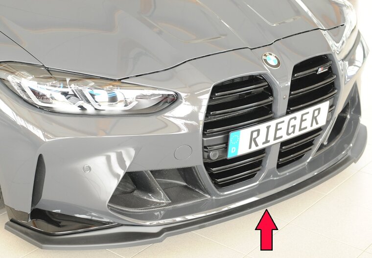 Rieger Tuning voorsplitter BMW M3 / M4 G80/81