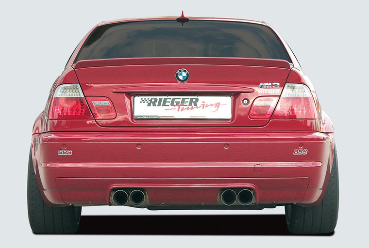 Rieger Tuning achterbumper verlenging CS-Look BMW M3 E46