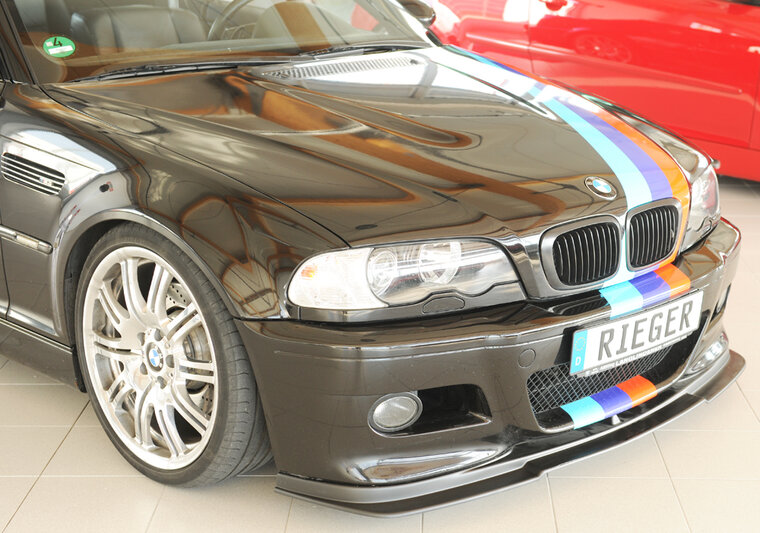 Rieger Tuning voorbumper spoiler lip BMW M3 E46