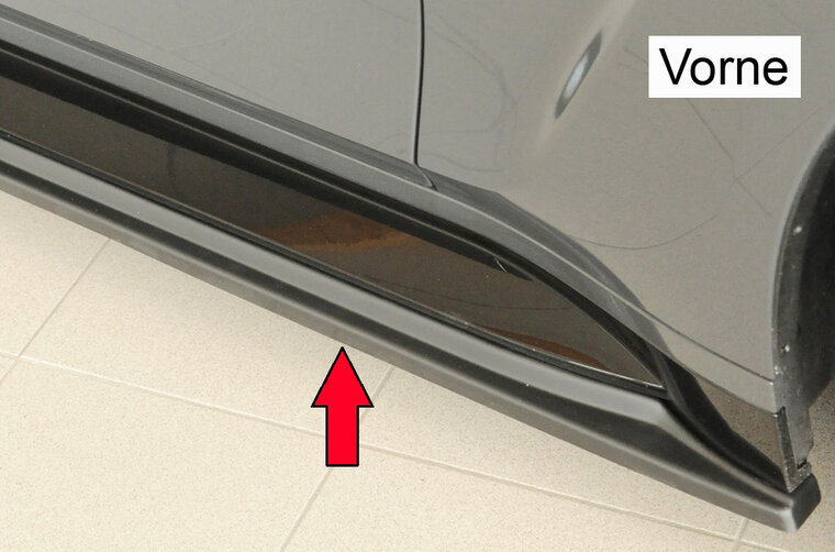 Rieger Tuning sideskirt aanzetstuk Rechts BMW M3 G80/81