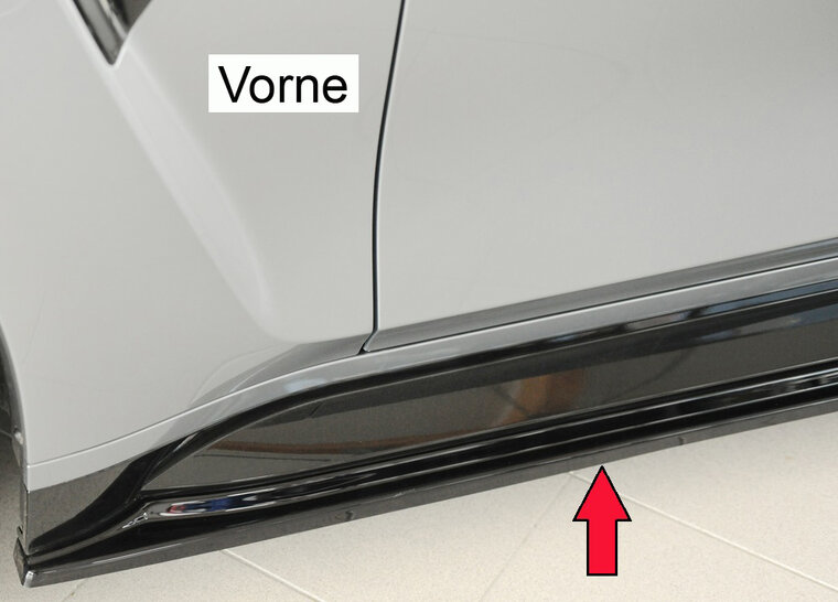 Rieger Tuning sideskirt aanzetstuk Links BMW M3 G80/81