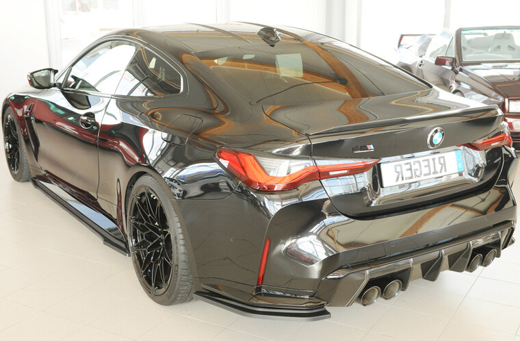 Rieger Tuning achterbumper aanzetstuk lateraal, links BMW M4 G82