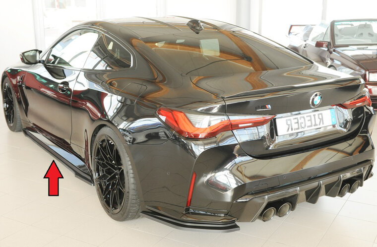 Rieger Tuning sideskirt aanzetstuk Links BMW M4 G82