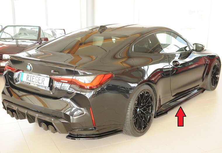Rieger Tuning sideskirt aanzetstuk Rechts BMW M4 G82