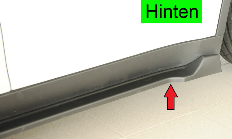 Rieger Tuning sideskirt aanzetstuk Links Tesla Model Y