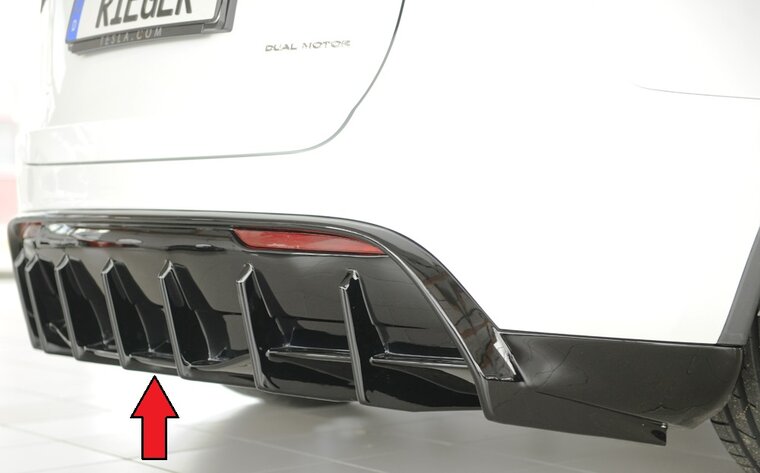 Rieger Tuning diffuser Tesla Model Y