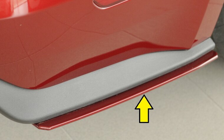 Rieger Tuning achterbumper aanzetstuk lateraal, rechts Ford Mustang