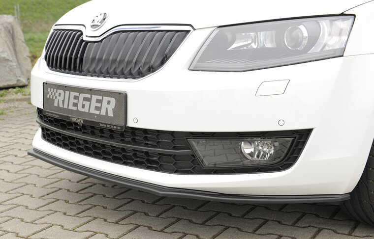 Rieger Tuning voorsplitter Skoda Octavia 5E
