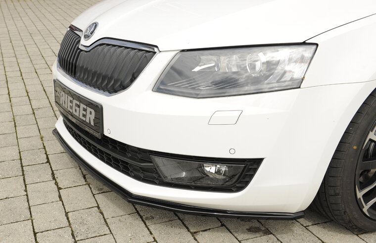 Rieger Tuning voorsplitter Skoda Octavia 5E