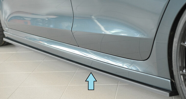 Rieger Tuning sideskirt aanzetstuk Links Skoda Octavia NX