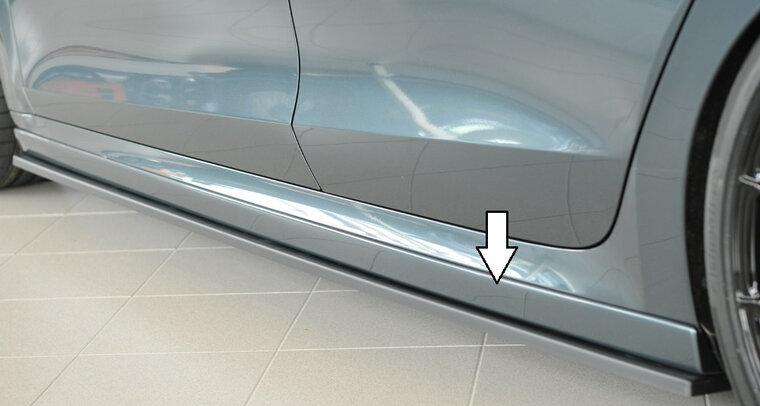 Rieger Tuning sideskirt (XS) Links Skoda Octavia NX