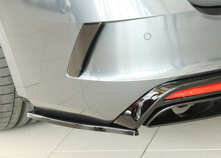 Rieger Tuning achterbumper aanzetstuk lateraal, links Skoda Octavia RS NX