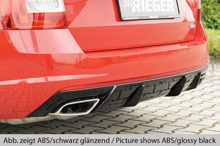 Rieger Tuning diffuser Skoda Octavia RS NX