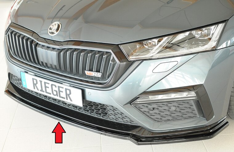 Rieger Tuning voorsplitter Skoda Octavia RS NX