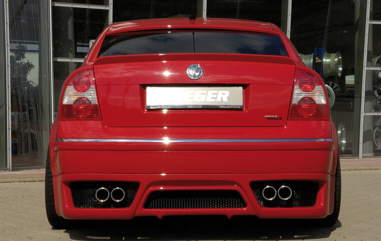 Rieger Tuning achterbumper verlenging VW Passat (3B/G)