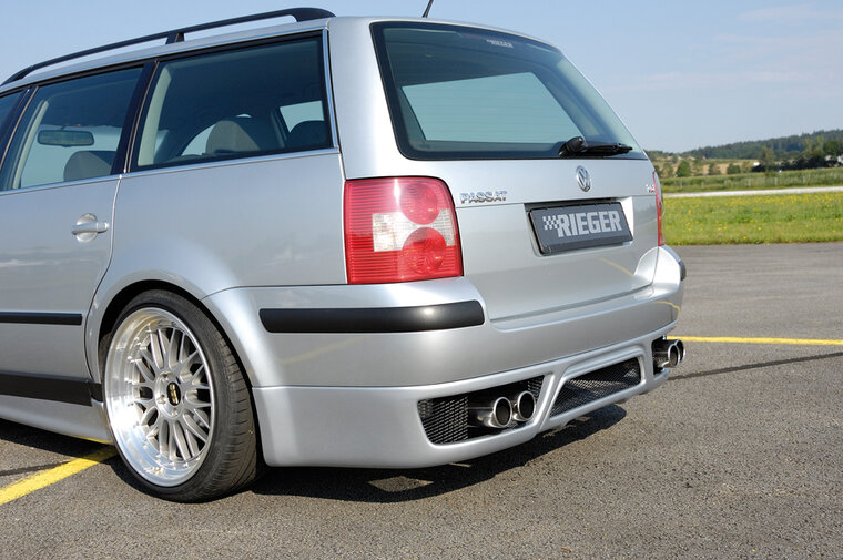 Rieger Tuning achterbumper verlenging VW Passat (3B/G)