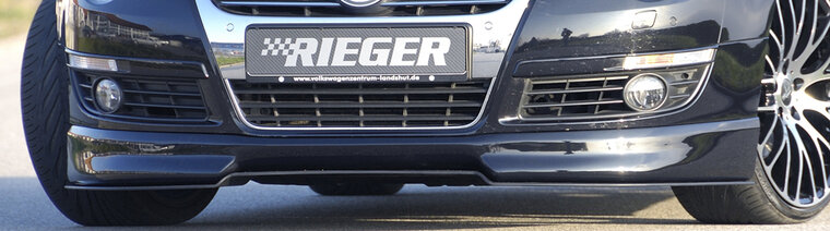 Rieger Tuning voorspoiler lip VW Passat (3C)