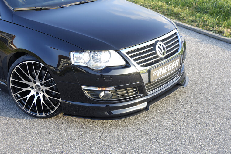 Rieger Tuning voorspoiler lip VW Passat (3C)