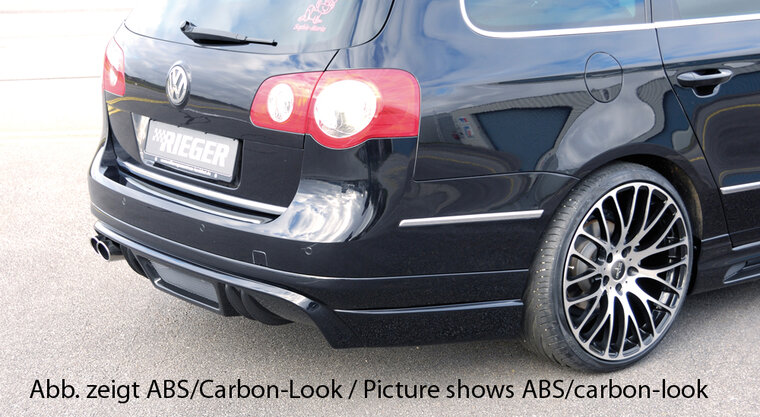 Rieger Tuning achterbumper verlenging VW Passat (3C)
