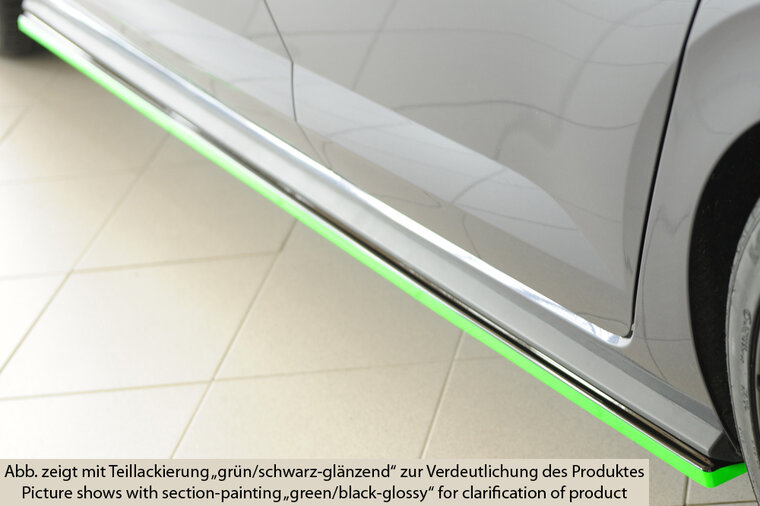 Rieger Tuning sideskirt aanzetstuk Links VW Polo (AW)