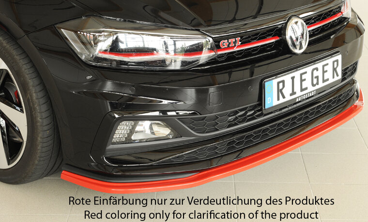 Rieger Tuning voorsplitter VW Polo (AW)