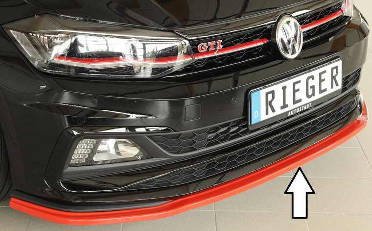 Rieger Tuning voorsplitter VW Polo (AW)