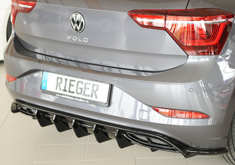 Rieger Tuning diffuser VW Polo (AW)