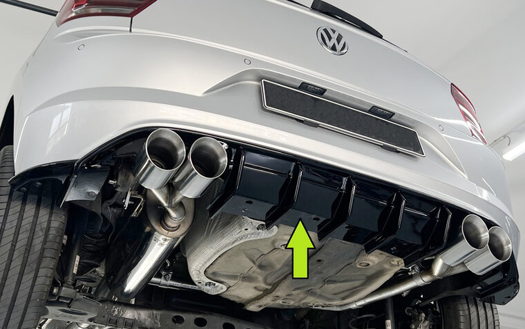 Rieger Tuning diffuser VW Polo (AW)