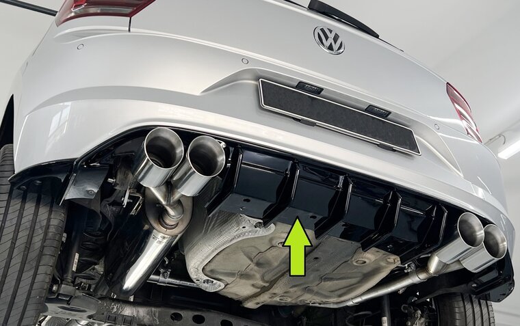Rieger Tuning diffuser VW Polo (AW)