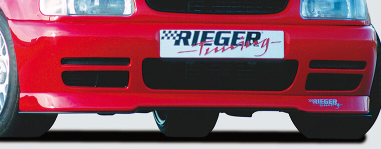 Rieger Tuning voorspoiler lip VW Polo 4 (6N)