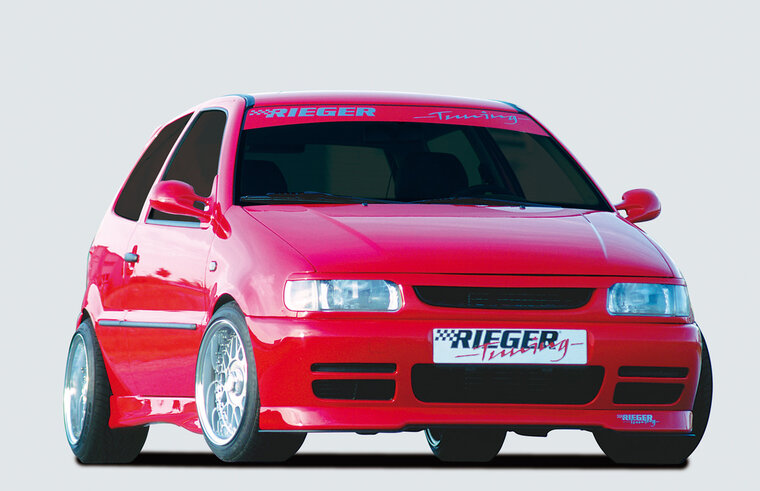 Rieger Tuning voorspoiler lip VW Polo 4 (6N)