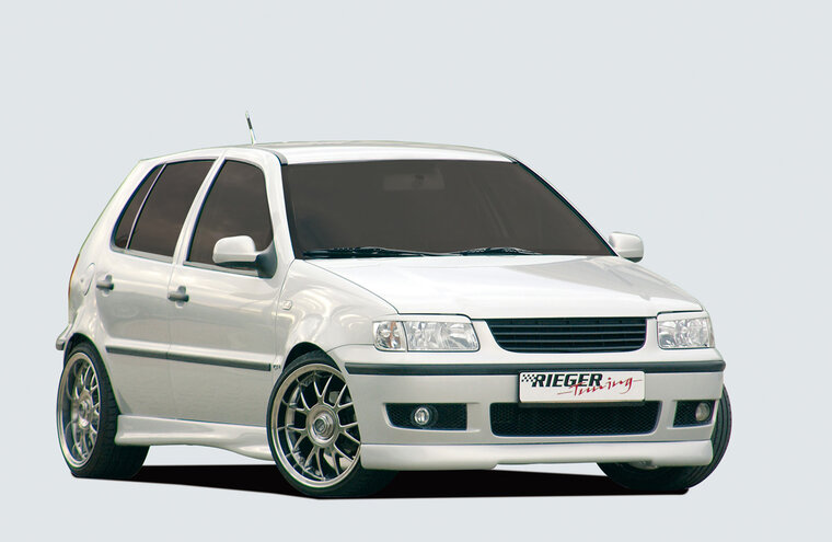 Rieger Tuning voorspoiler lip VW Polo 4 (6N)