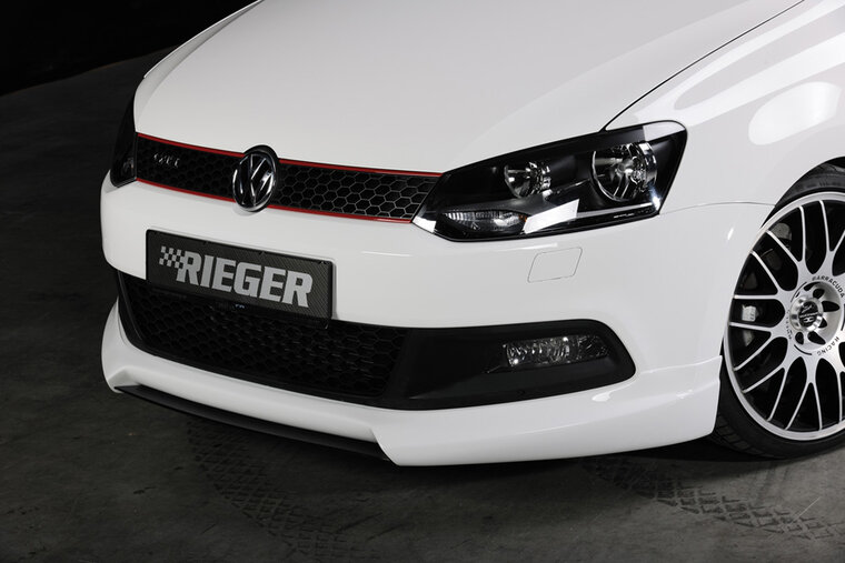 Rieger Tuning voorspoiler lip VW Polo 6 (6R)