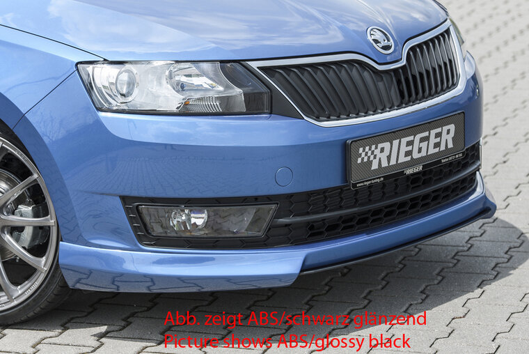 Rieger Tuning splitter Skoda Rapid NH