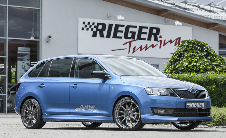 Rieger Tuning sideskirt Links Skoda Rapid NH