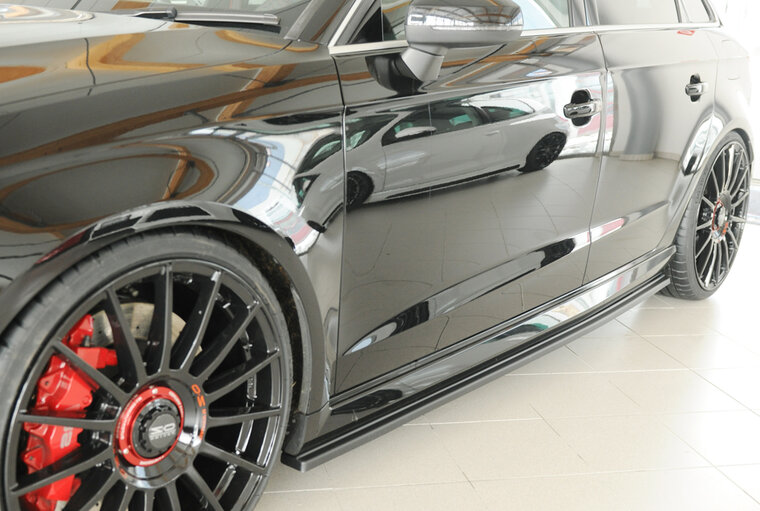 Rieger Tuning sideskirt aanzetstuk Links Audi RS3 [8V]