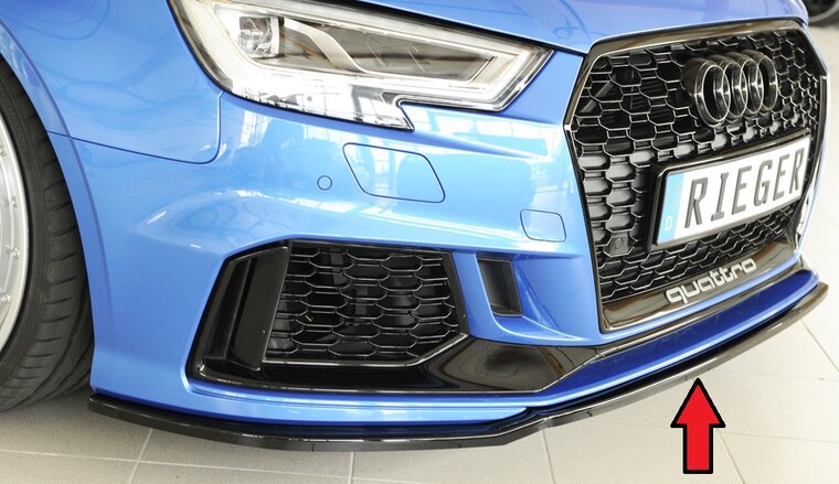 Rieger Tuning splitter Audi RS3 [8V]