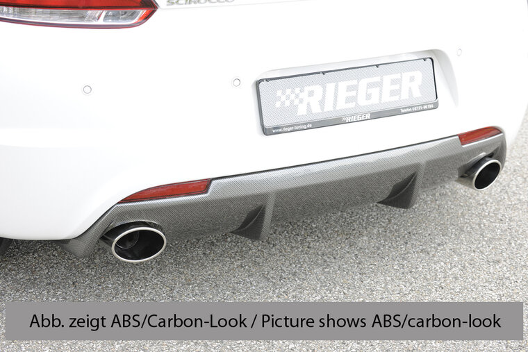 Rieger Tuning diffuser VW Scirocco 3