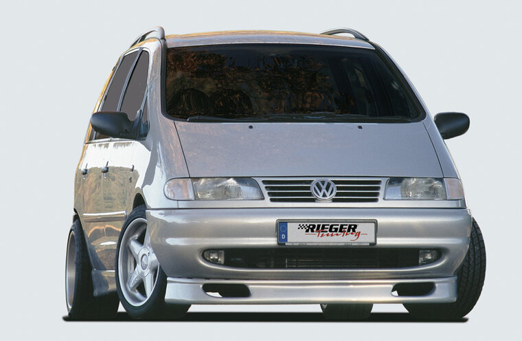 Rieger Tuning voorspoiler lip VW Sharan (7M)