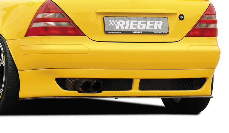 Rieger Tuning splitter voor achterbumper Mercedes SLK [R170]