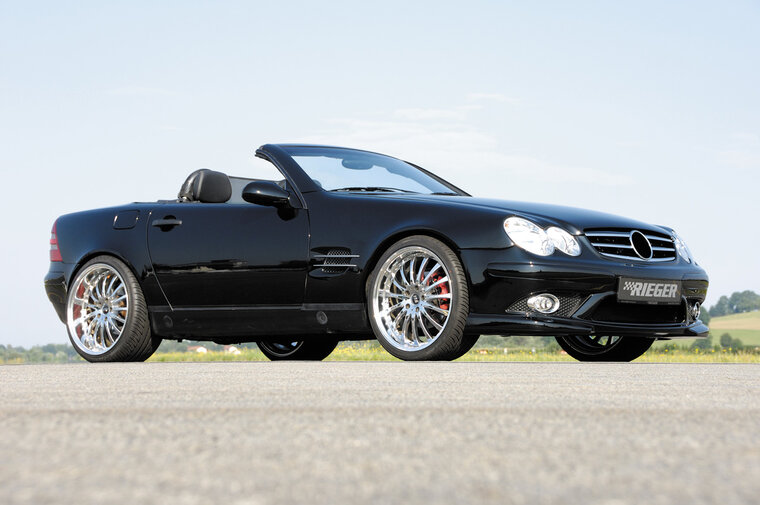 Rieger Tuning bodykit voor standaard carrosserie SL-Look Mercedes SLK [R170]