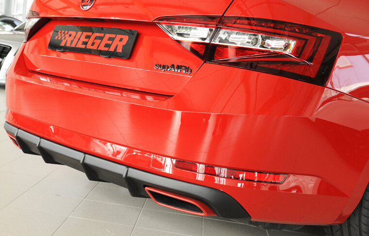 Rieger Tuning diffuser Skoda Superb III 3T/3V