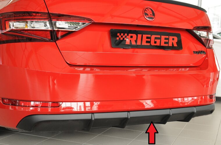 Rieger Tuning diffuser Skoda Superb III 3T/3V