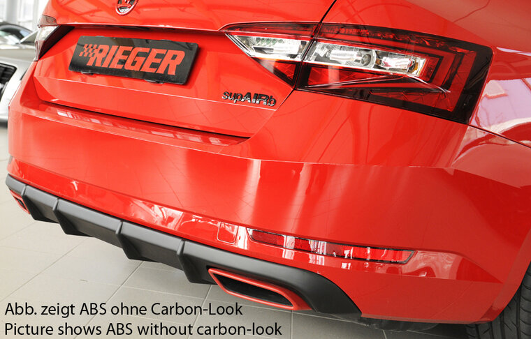 Rieger Tuning diffuser Skoda Superb III 3T/3V