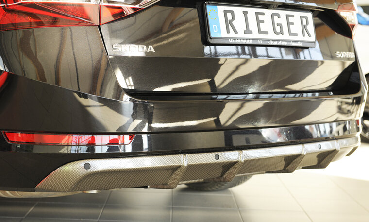 Rieger Tuning diffuser Skoda Superb III 3T/3V