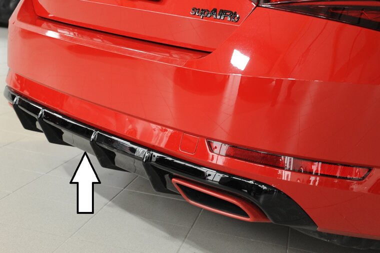 Rieger Tuning diffuser Skoda Superb III 3T/3V